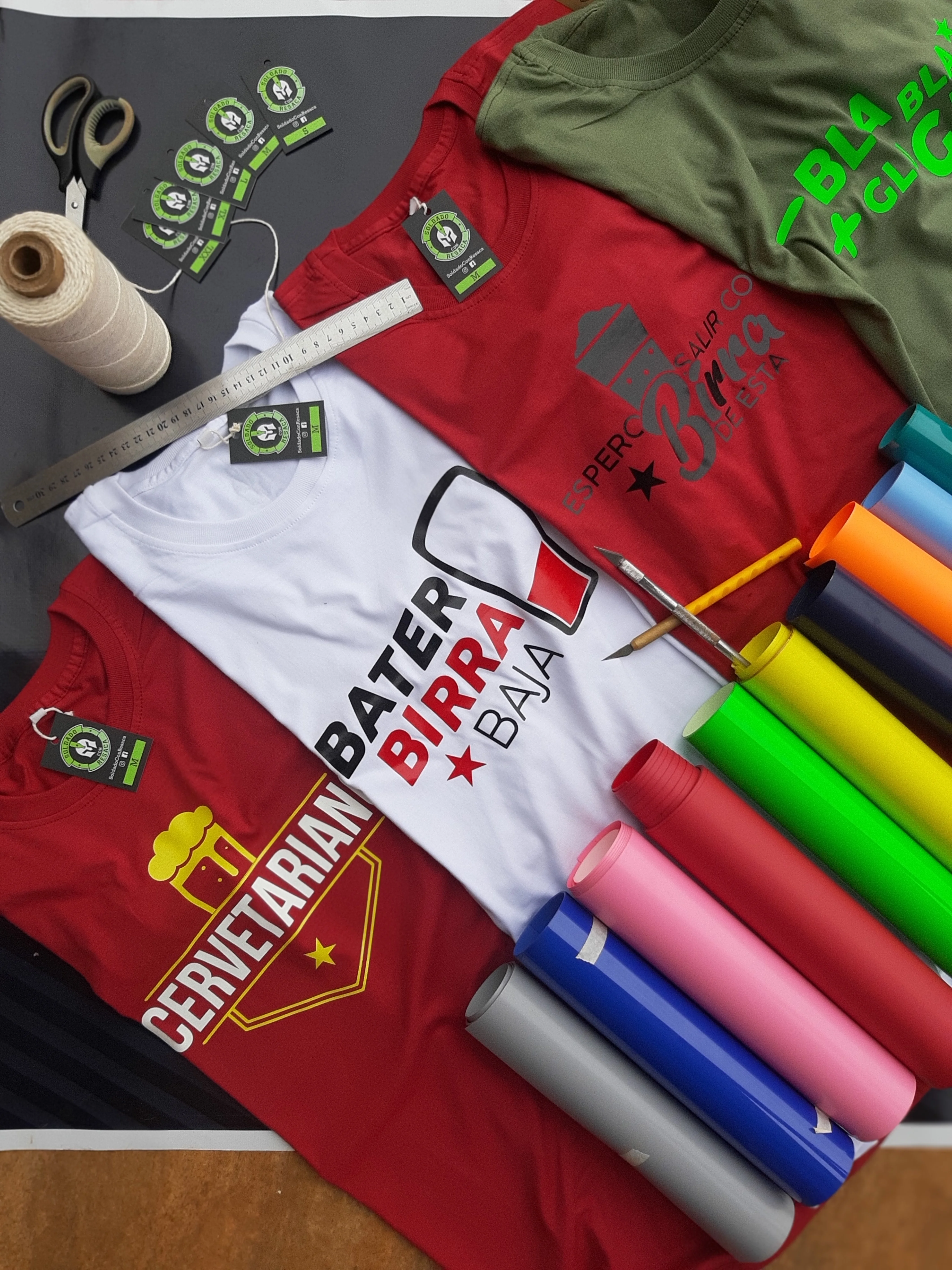 Remeras estampadas personalizadas