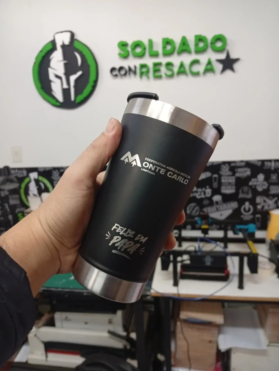 Vasos grabados personalizados