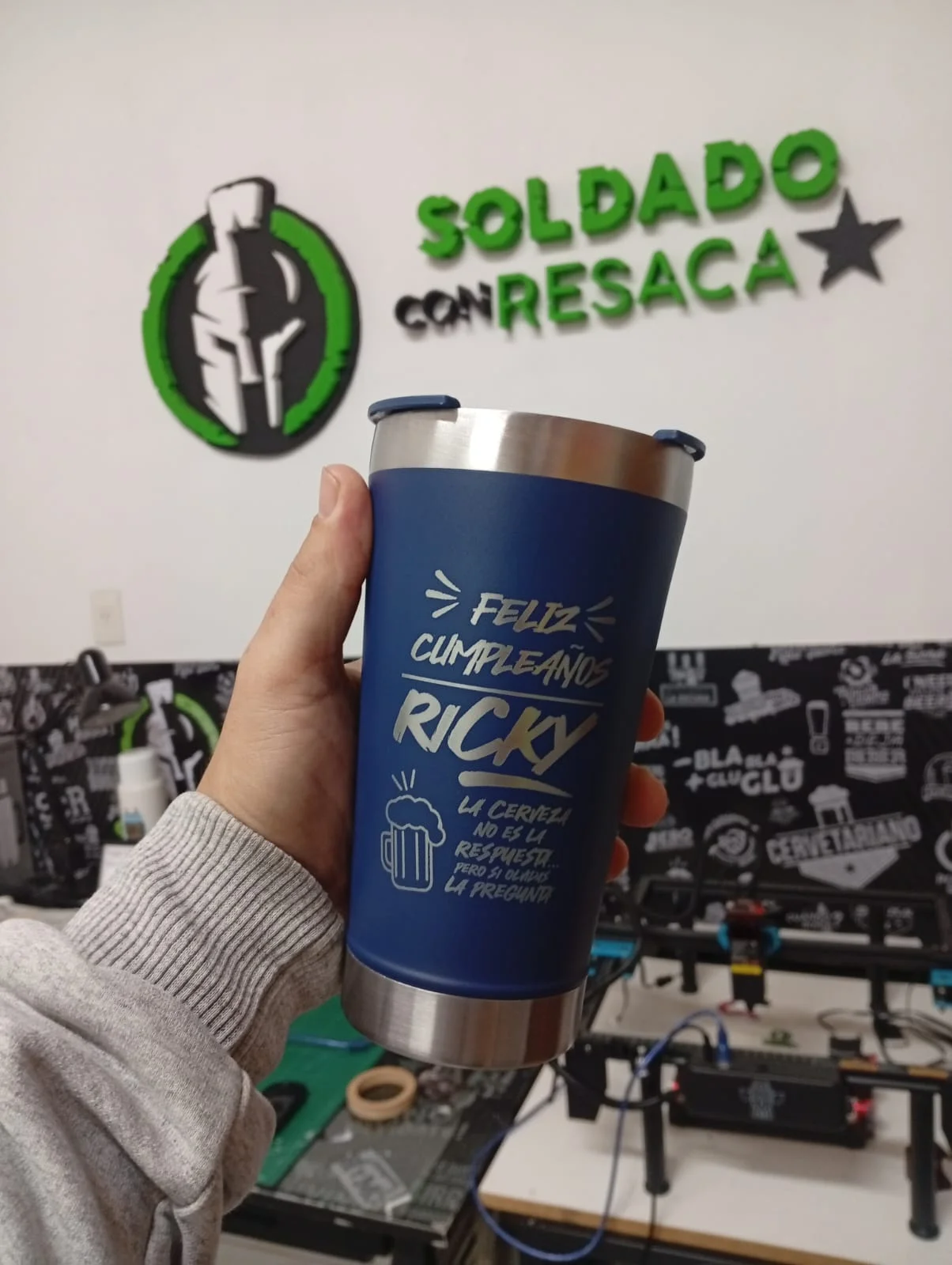 Vasos grabados personalizados - imagen 2